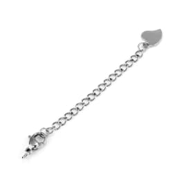 5pcs/lot Stainless Steel Extension Extended Tail Chains Lobster Clasps Connectors DIY Jewelry Making Findings Bracelet Necklaces