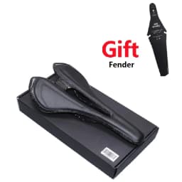 3K Full Carbon Fiber Bicycle Saddle MTB Road Bike Seat Ultra Light Cycle Equipment Matte/ Glossy 270x143mm