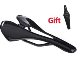 3K Full Carbon Fiber Bicycle Saddle MTB Road Bike Seat Ultra Light Cycle Equipment Matte/ Glossy 270x143mm