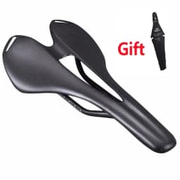 3K Full Carbon Fiber Bicycle Saddle MTB Road Bike Seat Ultra Light Cycle Equipment Matte/ Glossy 270x143mm