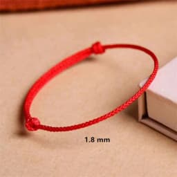 Handmade Red Lucky Knot Bracelet Rope Lucky Bangle Women Lovers' DIY Best Friends Lucky Bracelet Size Adjust Drop Shipping