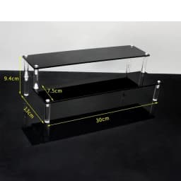1-5 Tier Acrylic Display Stand,Clear Display Riser Rack for Cupcake,Perfume Doll Décor and Organizer Amiibo Funko POP Figures