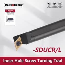 Internal Turning Tool S08K/S10K/S12M/S14N/S16Q/S20R/S25S- SDUCR/L07/11 Lathe Turning CNC Cutting Tool Cutter Bar