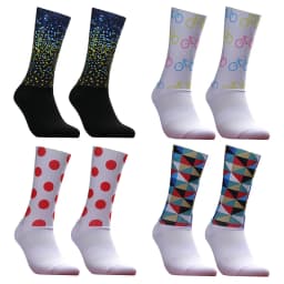 New Anti Slip Seamless Cycling Socks Integral Moulding High-tech Bike Sock Compression Bicycle Outdoor Running Sport Socks