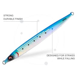JIGGING PRO Sardine Slider Metal Jig 40g 60g 80g 100g UV Long Cast Saltwater Slow Pitch Jigging Lure Tuna Esca Senuelo