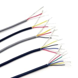 1M 24AWG Shielded Wire Signal Cable 2 3 4 5 Core PVC Insulated Channel Audio Headphone Copper Control Shielding Wire UL2547