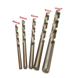 M35 Cobalt Metal Drill Straight Shank Twist Drill Bit Set HSS-Co Hole Opener Tool For Stainless Steel Metal Iron Woodworking