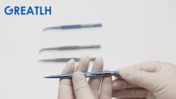 Blade Holder Stainless Steel/Titanium Blade Holder Surgical Blade Needle Holder Ophthalmic Surgical Instrument