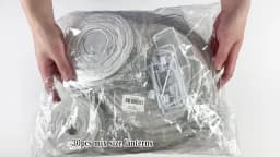 30Pcs/set White Paper Lanterns Chinese Hanging Round Lantern Lamp for Wedding Anniversary Birthday Party Decoration Christmas