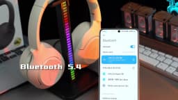HAYLOU S30 Wireless Bluetooth 5.4 Headphones 43dB Adaptive Noise Cancelling Headsets 40mm Dynamic Driver 80H Playtime Earphones