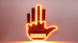 Car Finger Light with Remote Control Three Models Cool Funny Car Interior Light Road Rage Signs Middle Finger Gesture Light
