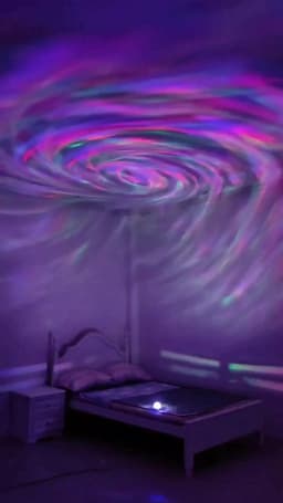 LED Galaxy Projector Light Colorful Galaxy Sky Projector Bedroom Night Light Kids Room Decoration Christmas Party Decoration