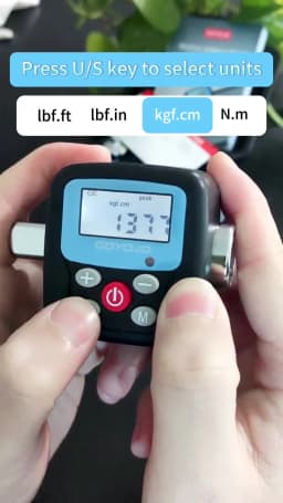 Digital Torque Wrench Adapter Precision Electronic Torque Tool Converter LCD Display for Automotive Home Repairs