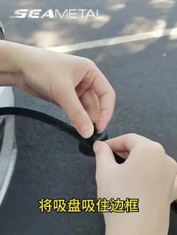 SEAMETAL 2PCS Car Window Sunshade Cover Sun Shield UV Protection Auto Front Rear Black Window Curtain Summer Car Accessories