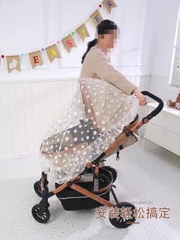 Baby Cart Sunshade Mosquito Net Universal Pram Net Buggys Insect Fly Net Protection Cover for Stroller Pushchair