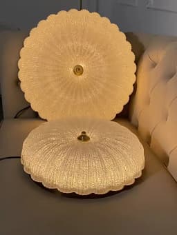 New Technology Acrylic Lampshade Crystal Sand Ceiling Light for Living Room Dining Room Bedroom Corridor LED Lighting Fixtures