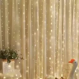 3M LED Curtain String Lights Fairy Decoration USB Holiday Garland Lamp 8 Mode For Home Garden Christmas Party New Year Wedding