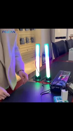 USB LED Pickup Night Light Strip RGB Lamp WIFI Tuya Music Rhythm TV Ambient Light For Gaming Room Beside Table Decor