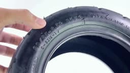 11 Inch Vacuum Tire 90/65-6.5 Self-healing Tyre Tubeless Tire with Glue for Kaabo Wolf Warrior 11 King GT Electric Scooter Wheel