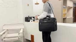 High-capacity Briefcase Business Document Information Storage Bags Weekend Travel Laptop Protection Organize Handbag Accessories