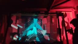 4X3M 2X3M3D Holo Mesh Screen Hologram Projector Holo Gauze Holographic projection For Stage Show Music Concert