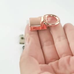 2/4/10Pcs Deepeel Bag Side Clip Buckles D Ring Belt Hook Clasp Handbag Strap Chain Connector Buckle DIY Craft Hardware Accessory