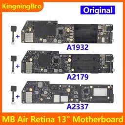 Laptop A1932 A2179 A2337 Motherboard For Macbook Air 13" Logic Board With Touch ID 128GB 256GB 512GB 2018 2019 2020