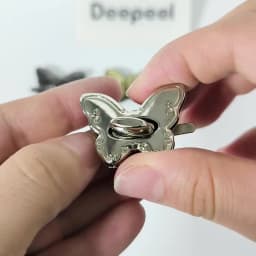 2/3/5Pcs Deepeel Metal Turn Twist Lock Clasp Handbag Purse Decorative Locks Buckles Leather Craft Bag Clasps Hardware Accessory