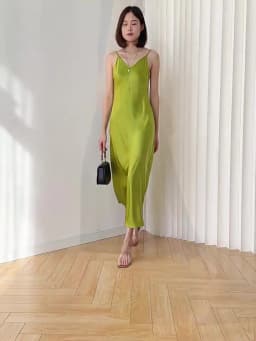 TAJIYANE 100% Mulberry Silk 21 Mommes Long Dresses Woman Summer 2025 New Satin Slip Dress Many Colors Ladies Clothes платье