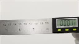 SHANHR 200mm/300 mm Digital Meter Angle Inclinometer Angle Digital Ruler Electron Goniometer Protractor Angle Finder