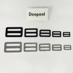5/10Pcs 20-50mm Stainless Steel Tri-Glide Slider Buckles for Bag Strap Backpack Adjust Webbing Clips Clasp Bags Accessories