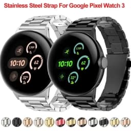 Stainless Steel Strap For Google Pixel Watch 4 3 41mm 45mm Replace Bracelet For Google Pixel Watch 1 2 3 Band Accessory No Gaps