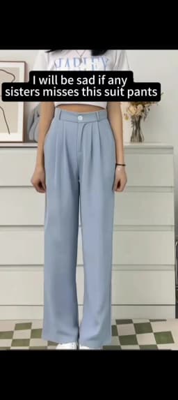 JOEVILU Women's High Waist Straight Ankle Pants Summer Minimalist Office Pants Fluid Silky Tapered Trouser Multi Options Clothes