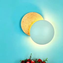 Modern LED Aisle Wall Lamp for Bedroom Bedside Living Room Stairs Corridor Eclipse Sconce Home Decor Lighting Fixture Luster