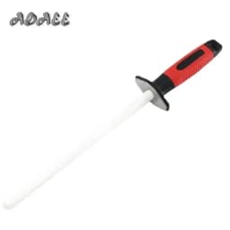 Ceramic Rod Knife Honing and Sharpening Stick for Stainless Steel Knives, 10' Inch/25 Centimeters