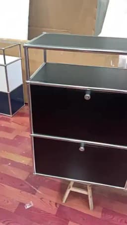 Living Room Cabinet Sideboards Coffee Table Tv Stand Storage Cabinet Corner Metal Storage Display Customizable Modular Furniture