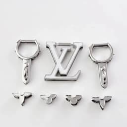 4/10Sets Metal Clasp Lock Snap Hook For DIY Leather Craft Handbag Shoulder Purse Briefcase Catch Buckles Whole Set Accessories