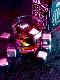 Reusable Whiskey Stones Stainless Steel Ice Cubes Quick-Freeze Wine Cooler Food Grade Metal Pellets Beer Cooler Bar Accessories