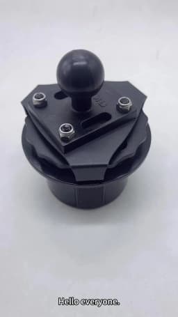 Heavy-Duty Cup Holder Mount with 25mm Ball for ARKON or RAM MOUNT Socket