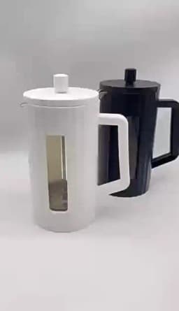 1000ML/ 600ML French Press Coffee Maker High Borosilicate Glass House Coffee Brewer Milk Foam Frother Barista Tea Maker