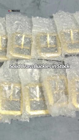 Deepeel 40mm Pure Copper Belt Buckles Head Solid Brass Pin Buckle for 38-39mm Belts Men Leather Craft Metal Jeans Accessories