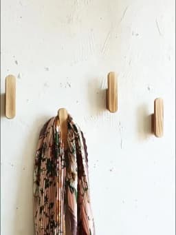 Bohemian Solid Wood Creative Wall Door Back Shelf Simple Home Homestay Bedroom Decoration Storage Home Storage Organizer