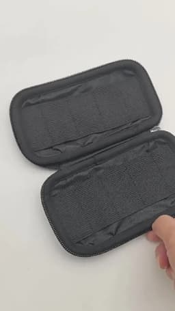 10 Slots Flash Drive Case USB Drive Holder Storage Bag Thumb Drive Light Weight Handbag Electronic Accessories Organizer Storage