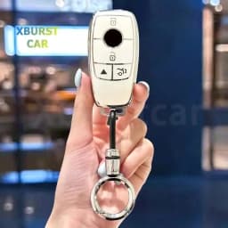 Auto Keyless Shell Fob Bag Car Key Case Cover For Mercedes Benz GLC CLE CLA GLB GLS W177 W205 W213 W222 X167 AMG A C E S G Class