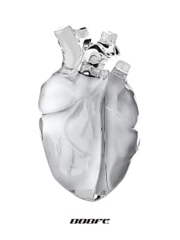 For AirPods Pro 3 Heart-Shaped Liquid Silicone Case, Cute Soft Protective Cover with Anti-Slip Design