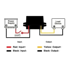 15V-100V 24V 36V 48V 60V 72V to 12V Step Down Buck 1A-5A 12V Voltage Regulator DC Converter Reducer for Golf Cart Car Device