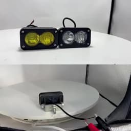 Car Spotlight 3 Inch White Yellow LED Pod Driving Work Light for Pickup Motorcycle Truck Offroad Roof Luggage Rack Lamp