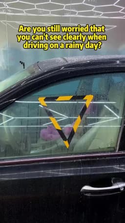 100g Car Windshield Glass Rain Repellent Glass Windshield Cleaner Anti Fog Anti-rain Car Oil Film Removal Hydrophobic Cleaner