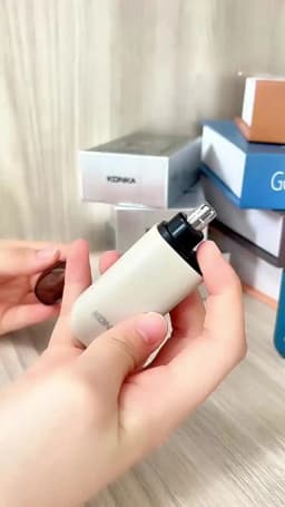 Rechargeable Nose Hair Trimmer Type-C Charging Waterproof Electric Trimmer for Men Nose Ear & Sideburn Hair Care