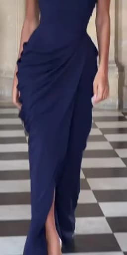 Mingmingxi Spring Summer Yellow Strapless Maxi Dress Ruched High Slit Evening Gown Bodycon Wedding Guest Party Dress Women